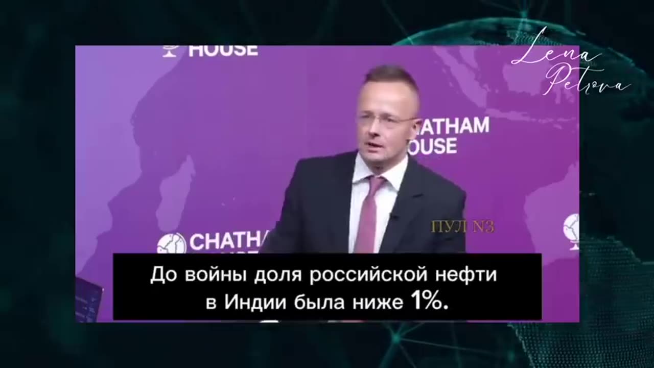 MASSIVE HYPOCRISY EXPOSED: Foreign Minister of Hungary Tells the Truth About Western Sanctions