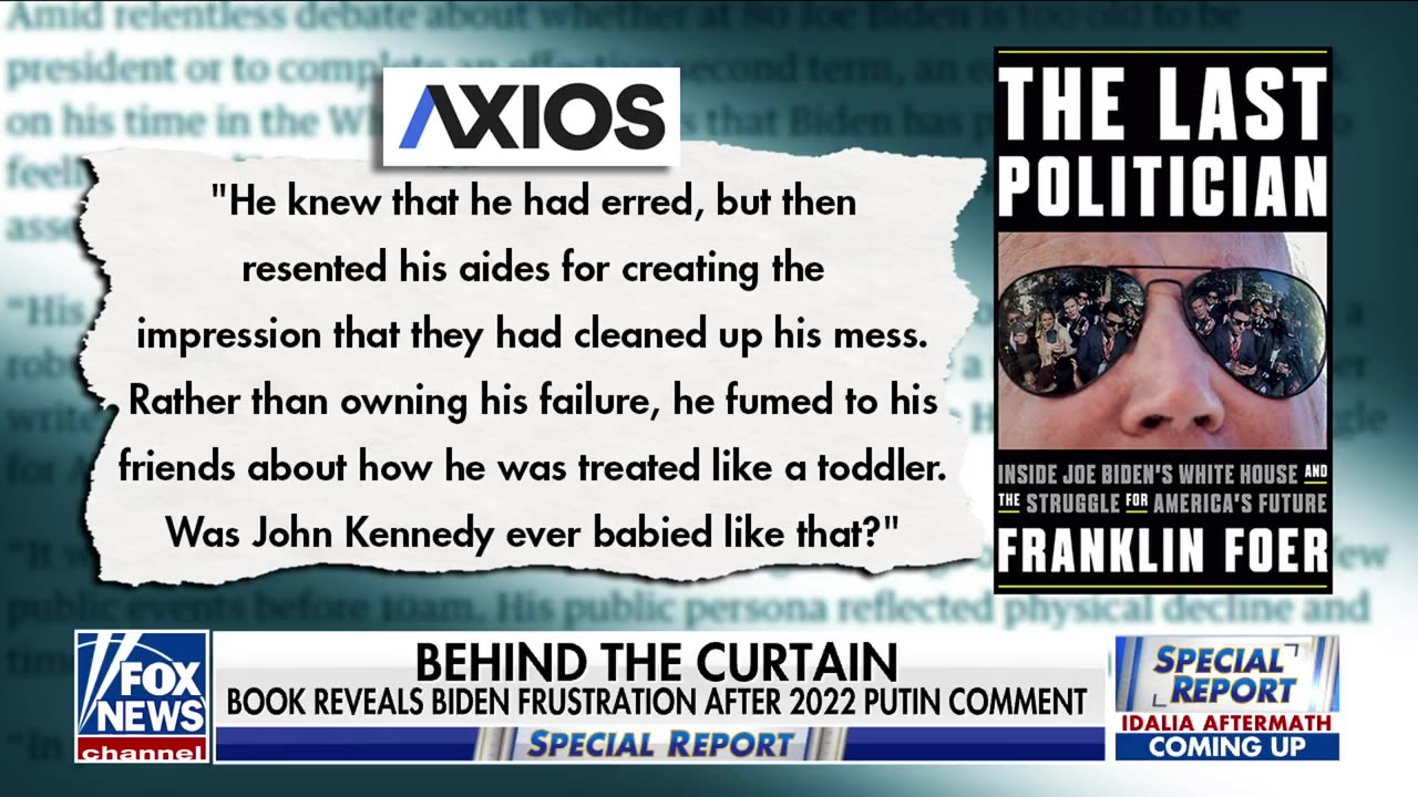 Biden admin deals with explosive new book
