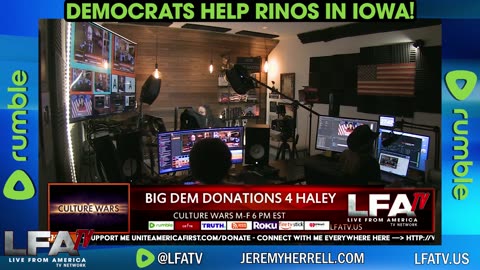 DEMOCRATS HELP RINOS IN IOWA!!