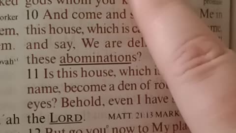 Pit 🛑 stop Jeremiah 7, part 3️⃣.