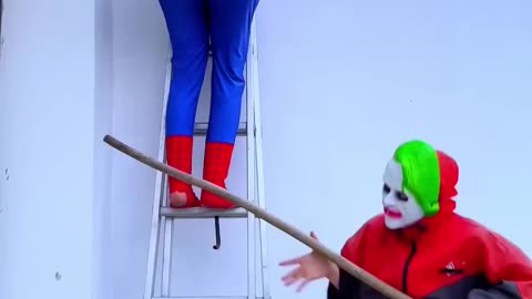 Spiderman and joker funny 😂🤣 video watch full