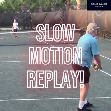 DOUBLES SERVE AND VOLLEY TEAMWORK!