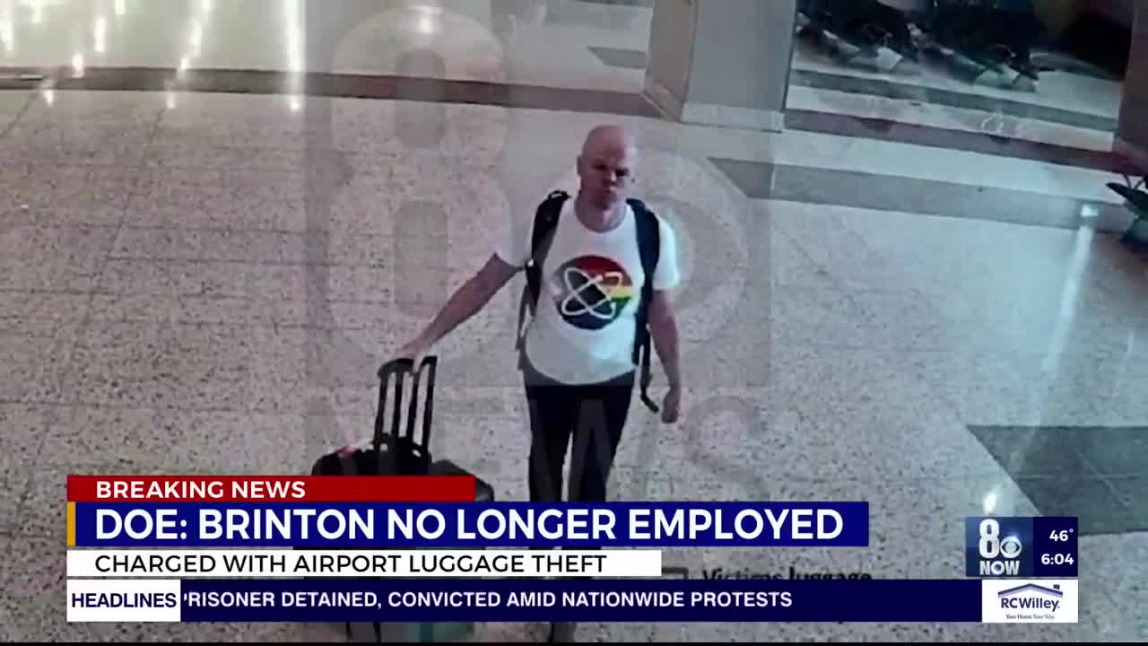 Official accused of luggage thefts is no longer an employee