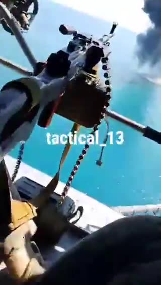 Russian Troops Destroy Ukrainian Naval Unmanned Aerial Vehicle in the Black Sea