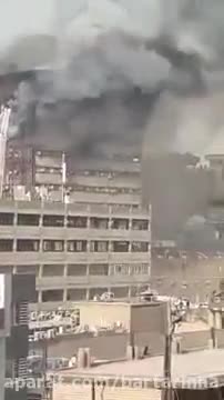Tehran fire Plasco building collapses, 30 feared dead - Part 4