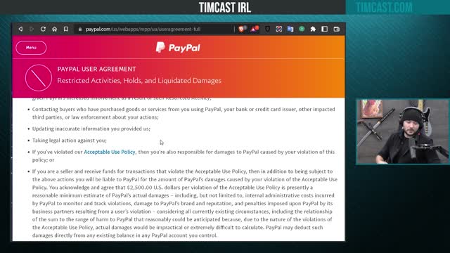 PayPal Will STILL FINE YOU $2500 For Hate Speech, They Never Got Rid Of It