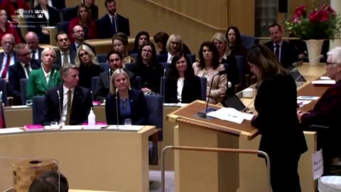 Magdalena Andersson becomes Sweden’s first female PM