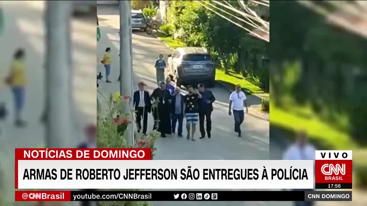 Padre Kelmon entrega armas de Roberto Jefferson à Polícia Federal | CNN DOMINGO