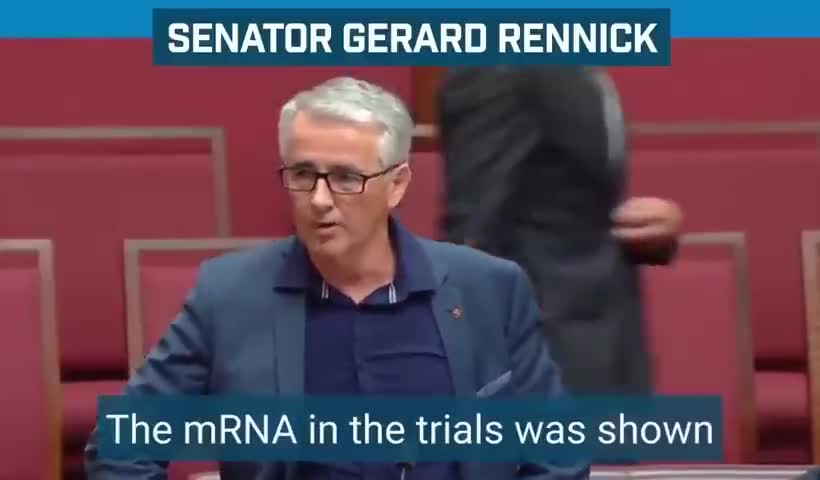 AUSTRALIAN GOV Senator Gerard Rennick EXPOSED MASSIVE MALFEASANCE