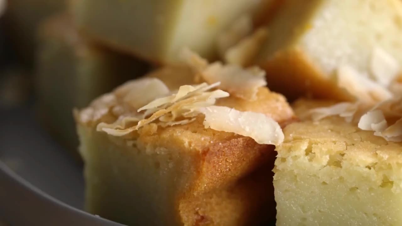 Coconut Mochi Cake