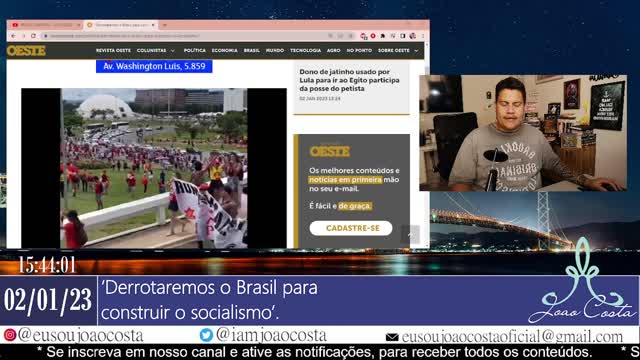 ‘Derrotaremos o Brasil para construir o socialismo’.