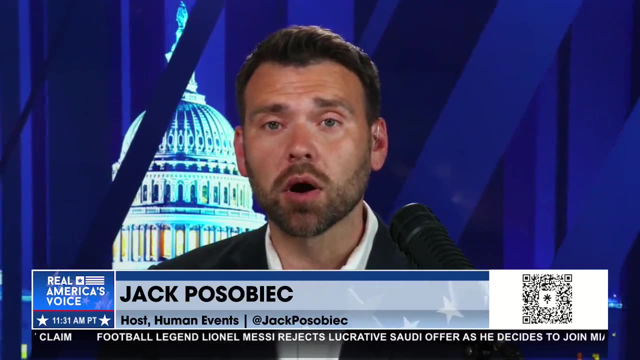 Jack Posobiec Reveals Biden's DOJ Has Told Trump He Will Be Indicted Next Week