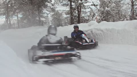 Ice Karting / Ivalo Lapland Finland