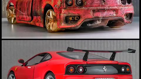 FULL Restoration Ferrari 360 Modena. #restoration #ferrari #abandoned