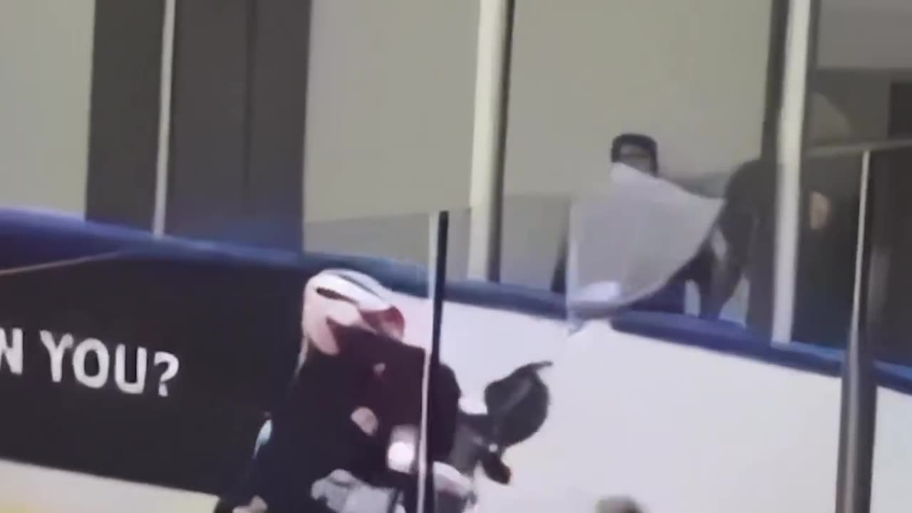 Goalie DESTROYS player