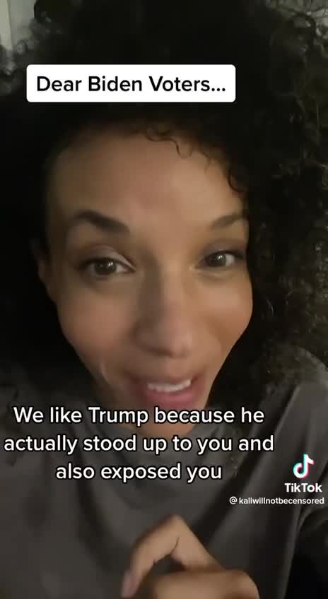 Dear Biden Supporters.