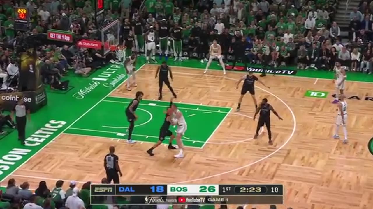 Dallas Mavericks versus Boston Celtics Full Game Highlights