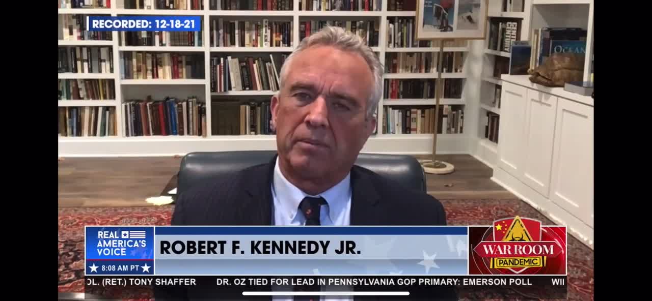 Robert F Kennedy Jr is NOT anti-vax or anti-fish!