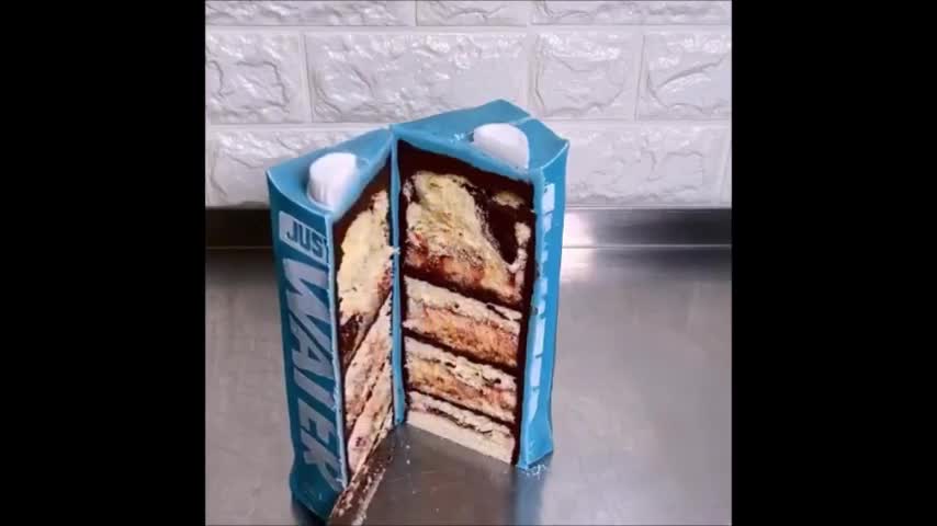 Cool Life Like Cakes Realistic Cakes cutting video