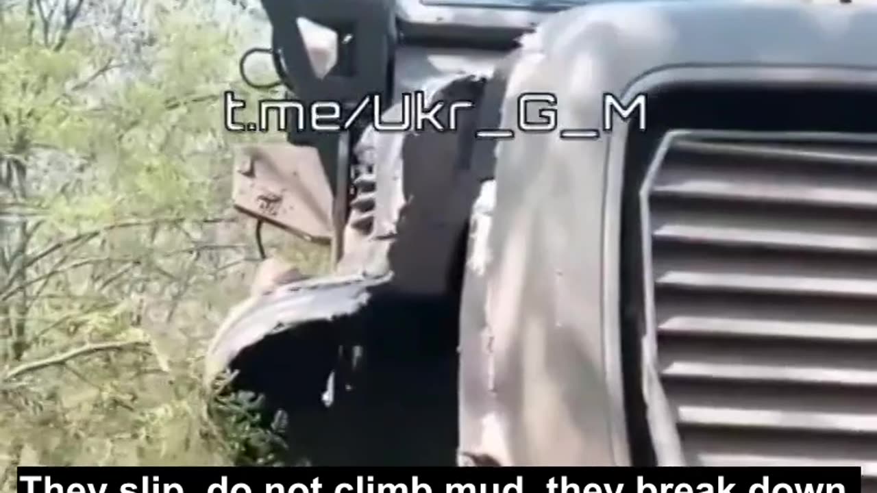 An AFU complains about the American "MaxxPro",