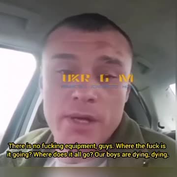 We don’t have evacuation, because we have no equipment. Where the fuck is it going?