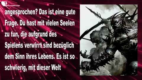 Leben in der Göttlichen Realität... Videospiele sind Satans Alternative ❤️ Liebesbrief von Jesus