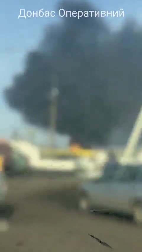 Belgorod region... Oil depot on fire 🔥🤩