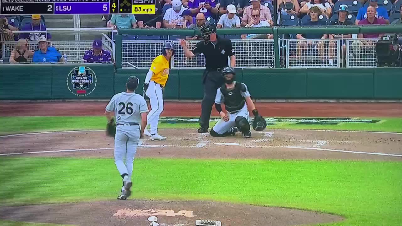 Seth Keener - Wake Forest - final inning in an epic season