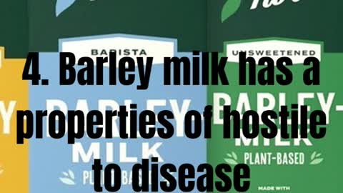 Barley benefits