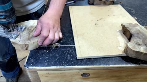 WOODWORKING Making a cutting board.