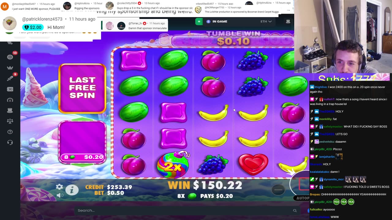 bossmanjack will do a giveaway and withdraw after alittle dice,probation test,homie saved the stream