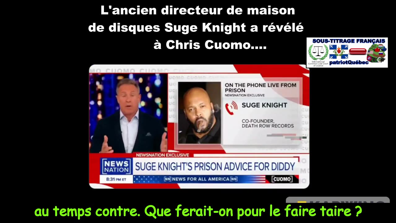 L'ancien directeur de la maison de disques Suge Knight a révélé à Chris Cuomo...