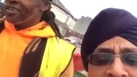 Funny wannabe African