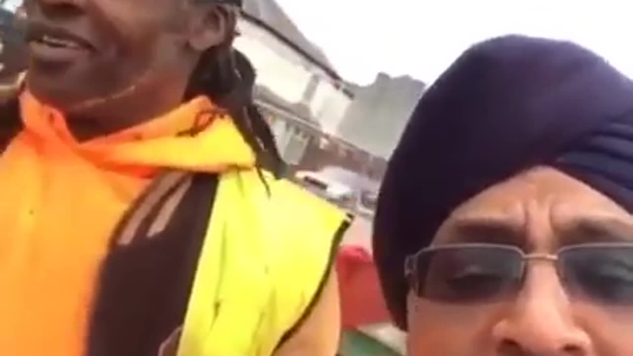 Funny wannabe African