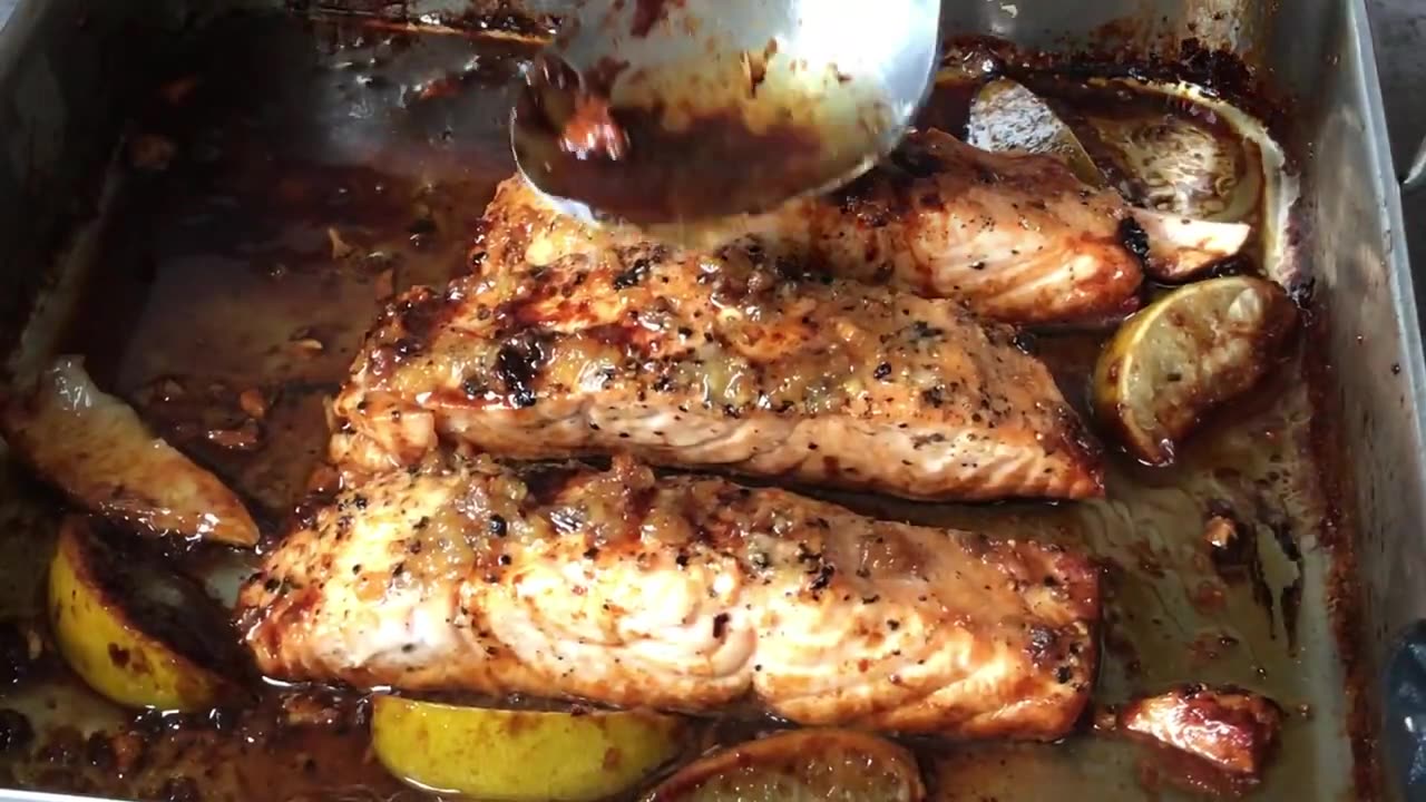 Butter Honey Garlic Salmon- Easy and Testy Salmon Recipe