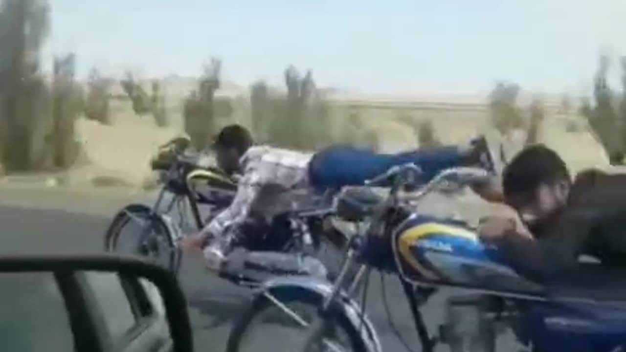 Funny stunt 😂