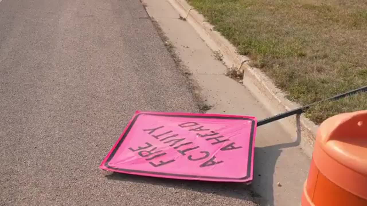 Wyoming. Residents prepare for evacuation as Elk fire grows.