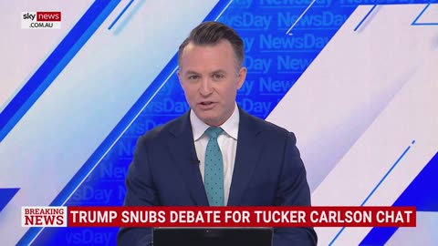 Donald Trump sits down with Tucker Carlson after snubbing GOP debate