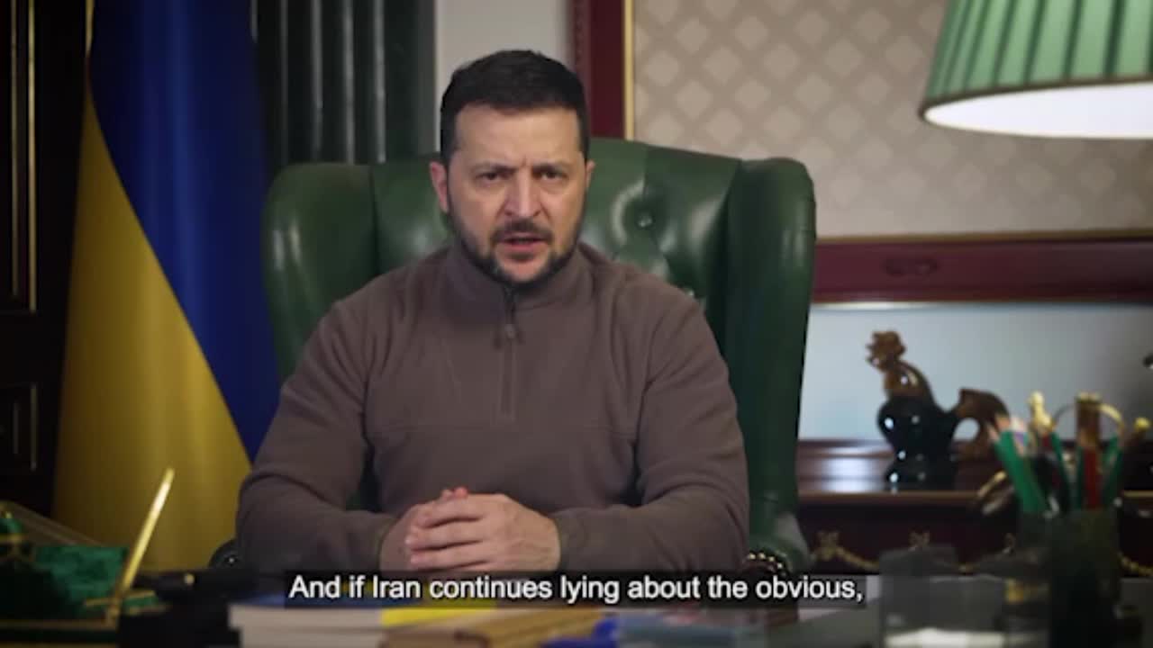 Zelensky threatened Iran for helping the Russian Army with Iranian drones