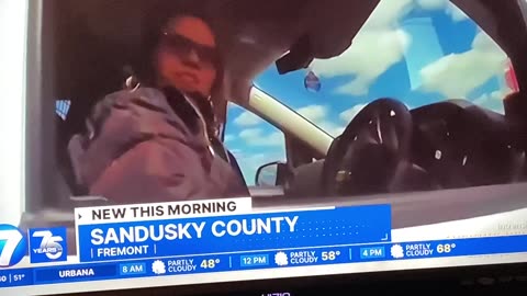 Postal worker must've sprouted wings!
