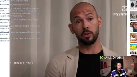 SNEAKO Reacts To VICE Reporter LYING About Andrew Tate