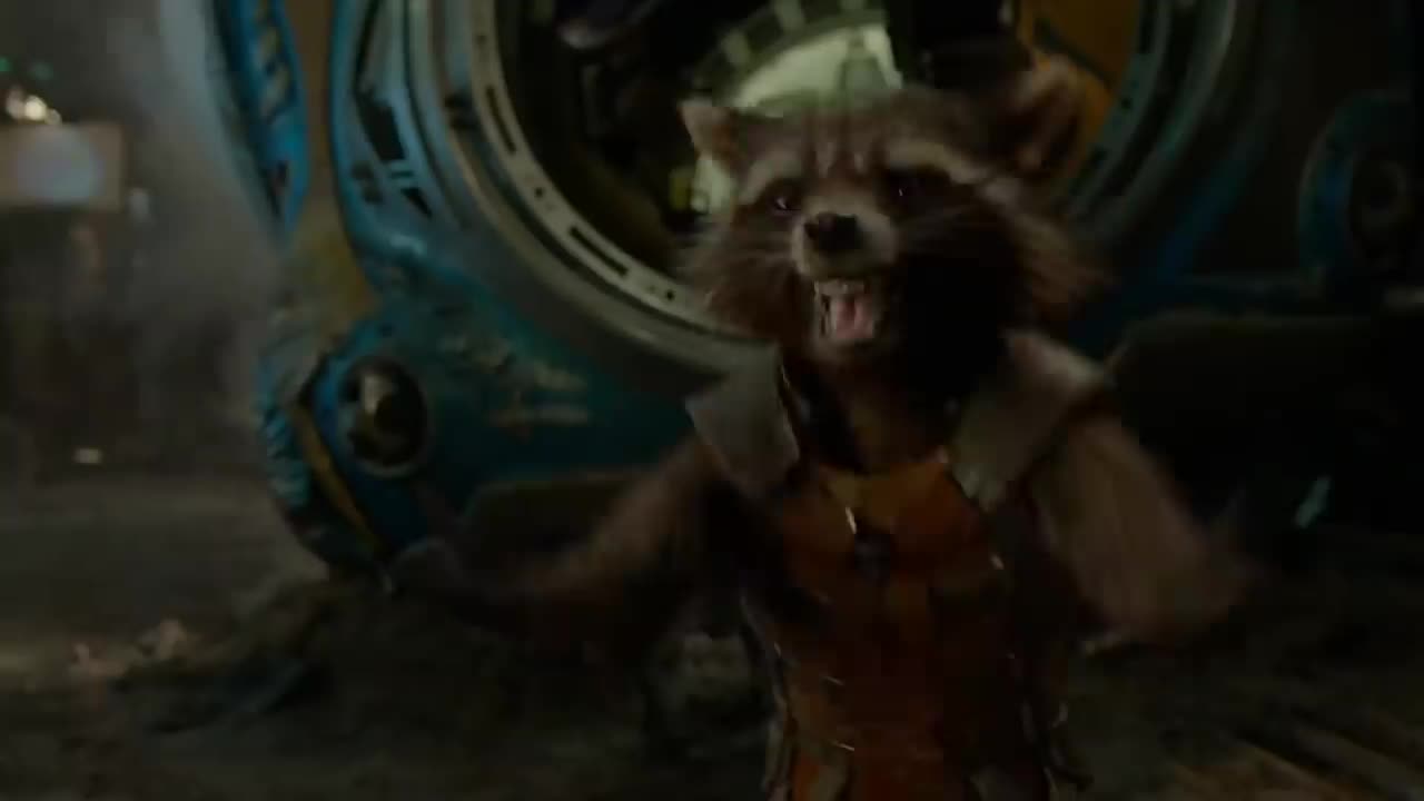 rocket the raccoon roasting everyone for ten minutes guardian galaxy marvel