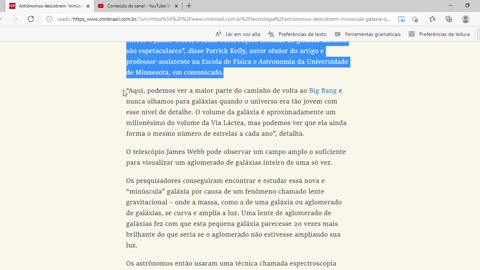 Astrônomos descobrem “minúscula” galáxia que pode revelar dados sobre a origem do universo