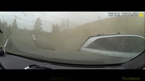 Dashcam shows the ending of a pursuit with a DUI suspect