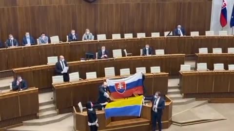 Fighting Ukrain and Russia Ambassader in Metting