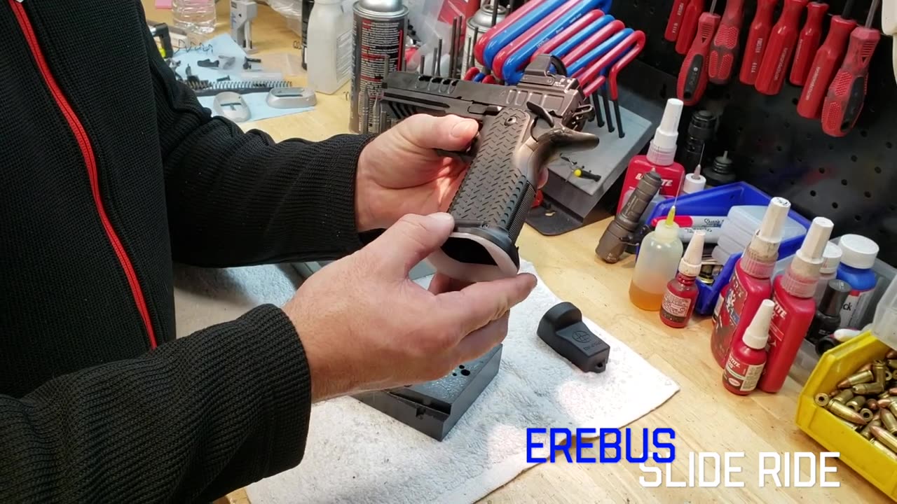 Erebus Bench Video - Atlas Gunworks - 3 Gun Open 2011 Style Pistol