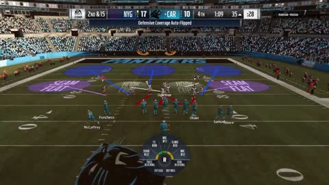 Madden NFL 19 Giants 20 Panthers 17 Double OT