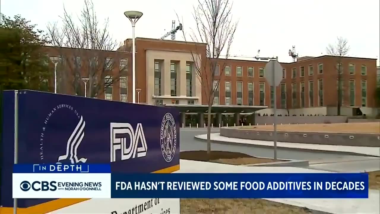 FDA hasn't reviewed 10k+ food additivies in decades