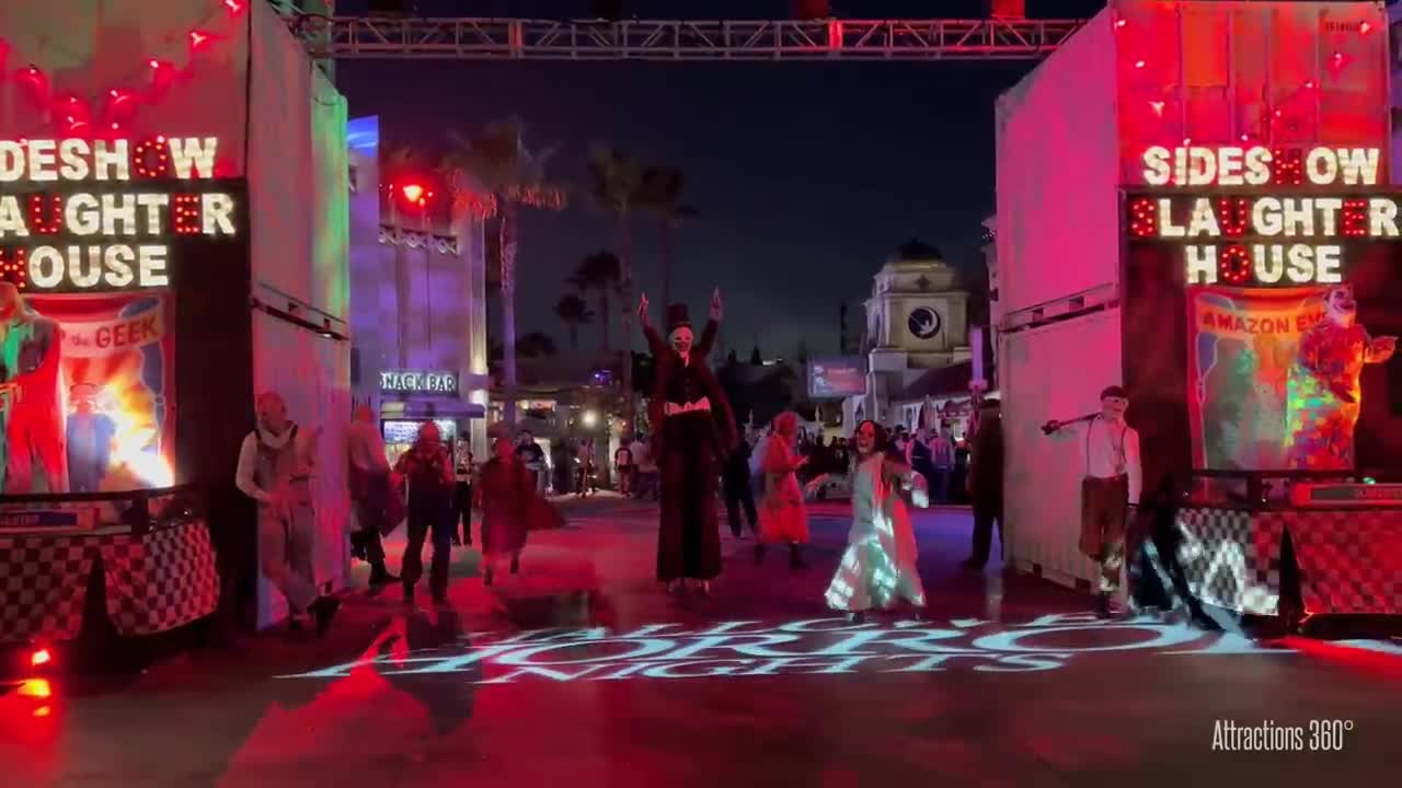 2022 Halloween Horror Nights Opening Scaremony at Universal Studios Hollywood