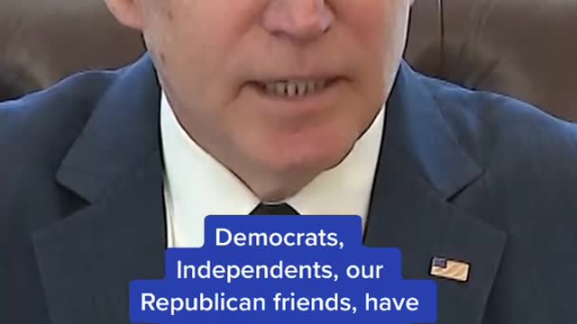 It's clear that an overwhelming percentage of the American people,